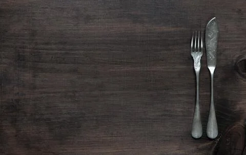 Cutlery for fish Stock Photos