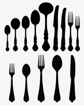 Cutlery Stock Illustration
