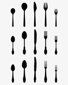 Cutlery Stock Illustration