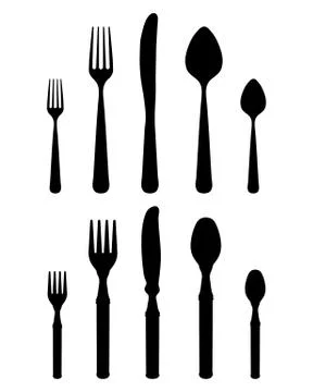 Cutlery Stock Illustration
