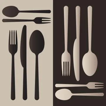 Cutlery Stock Illustration