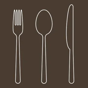 Cutlery Stock Illustration