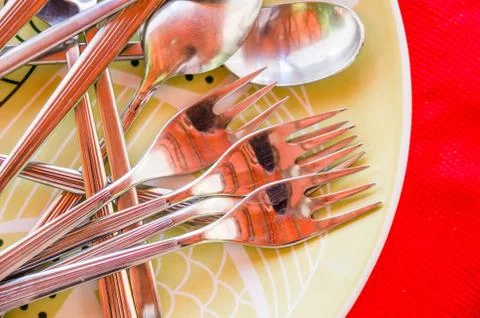 Cutlery Foto stock