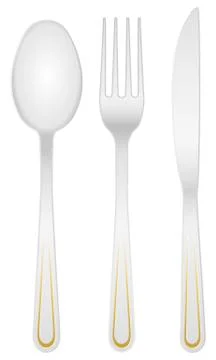 Cutlery set Stock Illustration