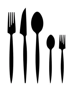Cutlery A set of tableware isolated on white background Copyright: xZoonar... Stock Photos
