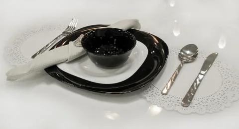 Cutlery tableware Stock Photos