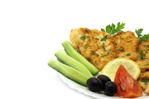 Cutlets composition Stock Photos