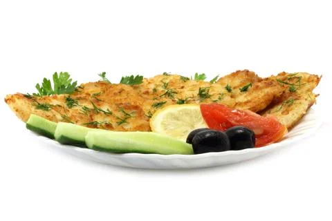 Cutlets composition Stock Photos