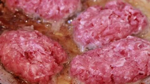 Cutlets fried in a frying pan 스톡 동영상 49553988