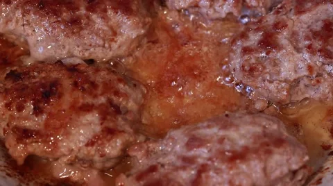 Cutlets fried in a frying pan 스톡 동영상 49919249