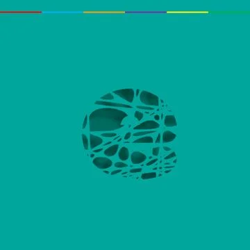 Cutout character from a fontset, vector Stock Illustration