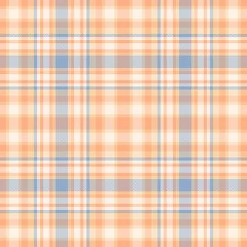 Cutout check plaid texture, horizontal background seamless pattern. Customi.. Stock Illustration
