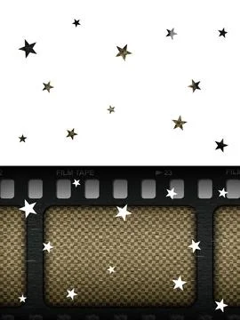 Cutout confetti style vertical overlay pattern isolated on transparent Stock Illustration