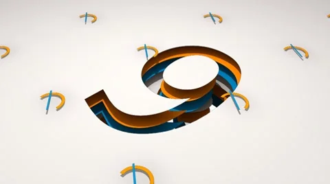 Cutout Countdown (HD) Stock-Footage 7727565