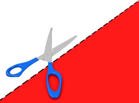 The cutout Stock Illustration