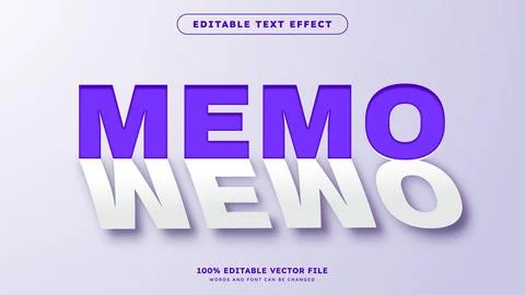 Cutout peel paper Editable text Effect Style Stock Illustration