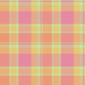 Cutout plaid check pattern, perfect seamless fabric texture. Faded backgrou.. Stock Illustration