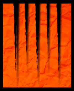 Cuts on paper Stock Illustration