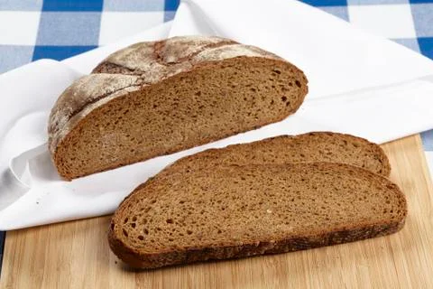 Cutted bread Foto stock