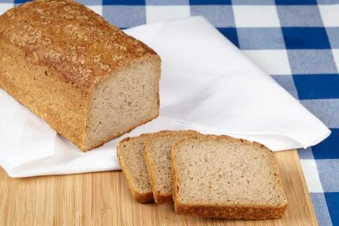 Cutted bread Stock Photos