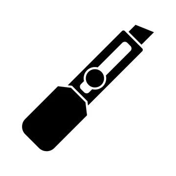 Cutter icon vector Stock Illustration