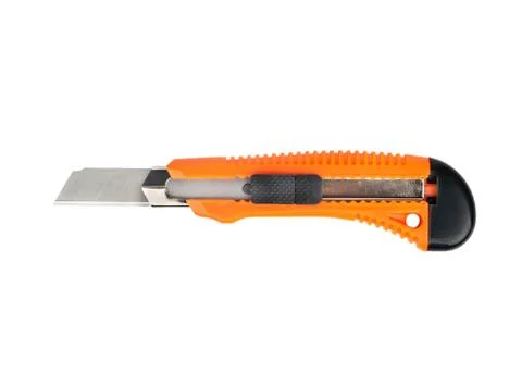 Cutter knife isolated Stock Photos