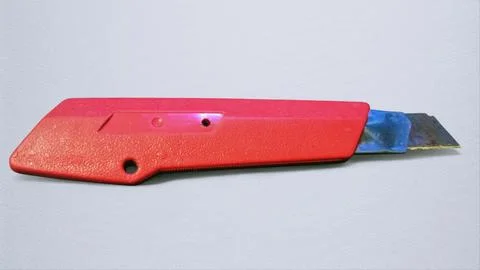 A cutter knife whose blade. Foto stock