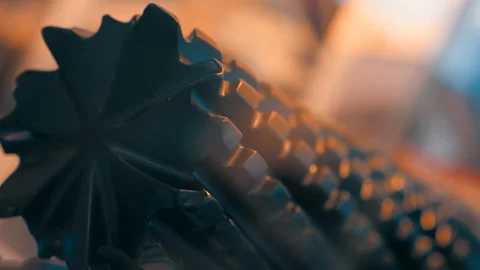 Cutter for the machine with CNC Stock Footage 98229256