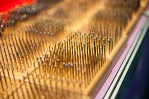 Cutters for manicure machine Stock Photos