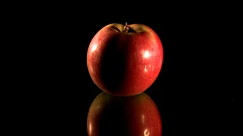 Cutting apple Stock Footage 8841401