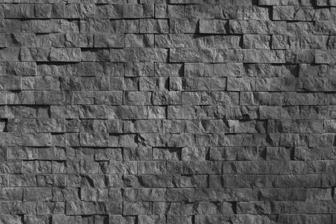 Cutting background marble wall rectangular, natural black white marble texture Stock Photos