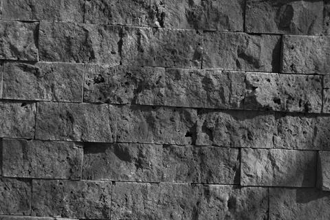 Cutting background marble wall rectangular, natural black white marble texture Stock Photos
