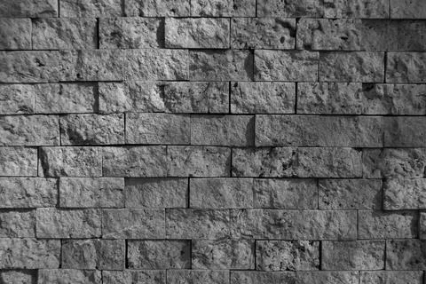 Cutting background marble wall rectangular, natural black white marble texture Stock Photos