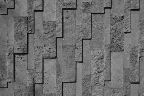 Cutting background marble wall rectangular, natural black white marble texture Stock Photos