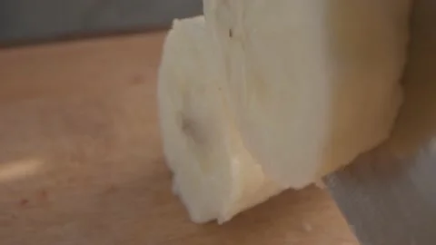 Cutting Banana (3) Stock Footage 157884959