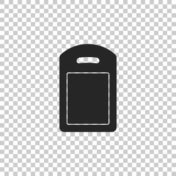 Cutting board icon isolated on transparent background. Chopping Board symbol Stock Illustration