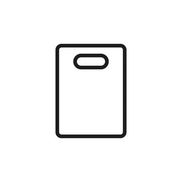 Cutting board icon vector design templates simple and modern Stock Illustration