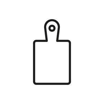 Cutting board icon vector design templates simple and modern Stock Illustration