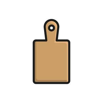 Cutting board icon vector design templates simple and modern Stock Illustration