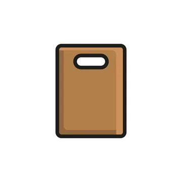Cutting board icon vector design templates simple and modern Stock Illustration