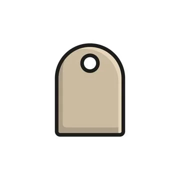 Cutting board icon vector design templates simple and modern Stock Illustration