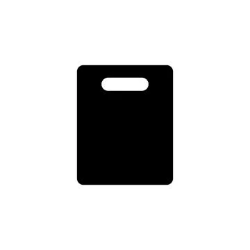 Cutting board icon vector Stock Illustration