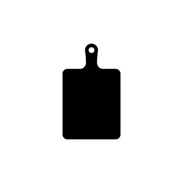 Cutting board icon vector Stock Illustration