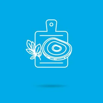 Cutting board Stock Illustration