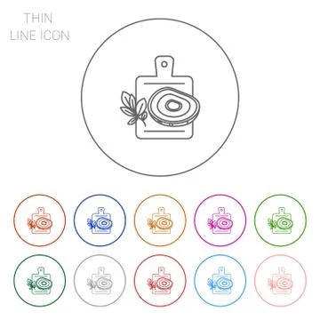 Cutting board Stock Illustration