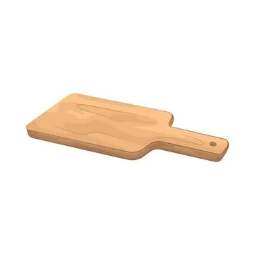 Cutting Board Illustration Stock Illustration
