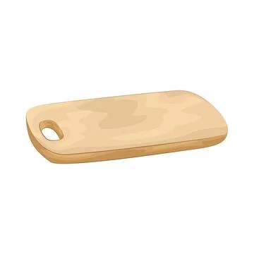 Cutting Board Illustration Illustrazione stock