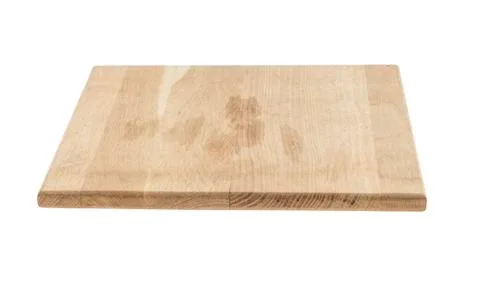 Cutting board isolated on white background Stock Photos