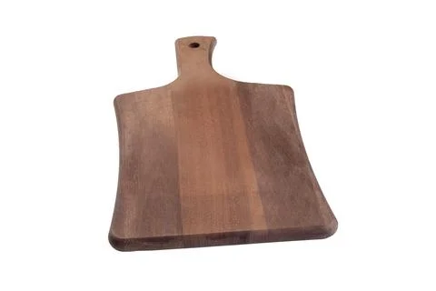 Cutting board isolated on white background Stock Photos