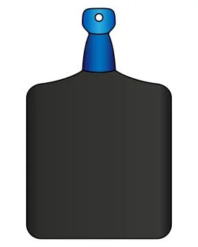 Cutting board, kitchen utensils - vector full color picture. Stock Illustration